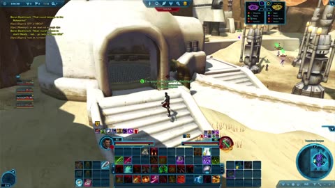 Tatooine Canyon Sniper Gameplay PVP Arena SWTOR