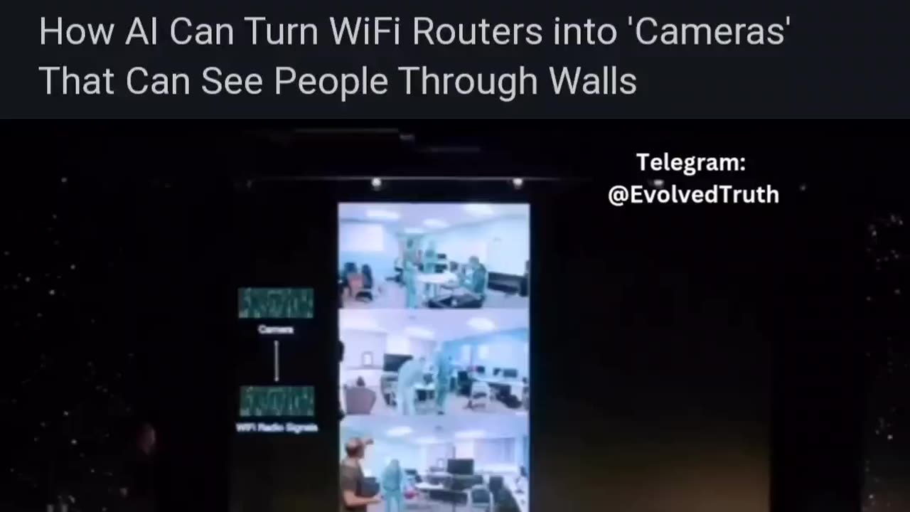 Wife routers can turn into cameras