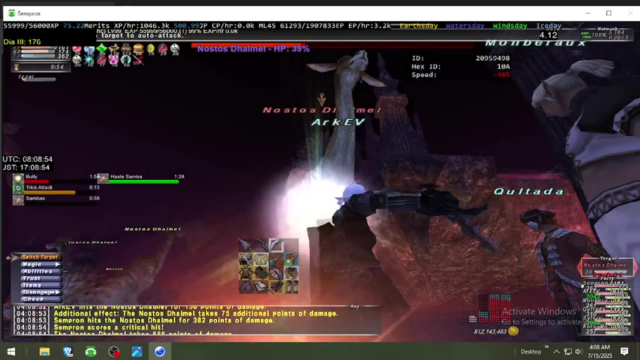 Playing Final Fantasy XI Online