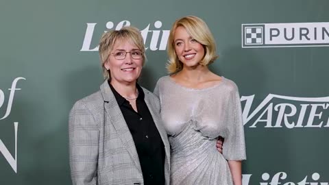 Sydney Sweeney bares all in sparkling sheer silver dress for most daring red carpet look to date