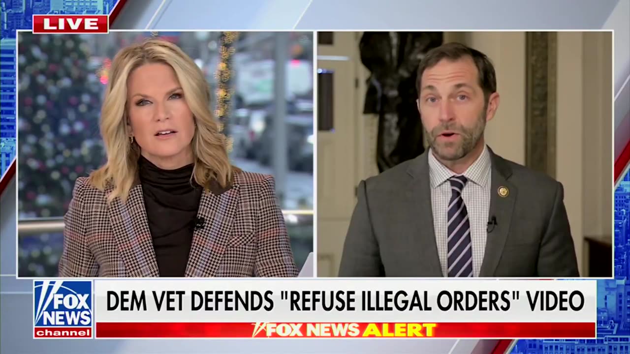 Jason Crow is asked FOUR TIMES what "illegal orders" the Dems are referring to⁉️