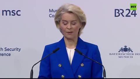 Ursula wants European domestic vehicle producers to start making tanks, planes and artillery for war