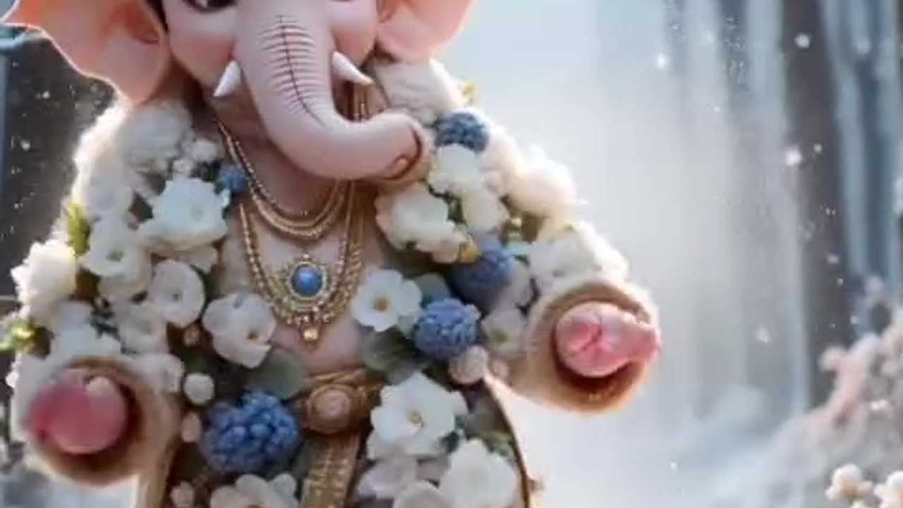 Ganeshji Pahado Mei 🥰🙏🙏🌺