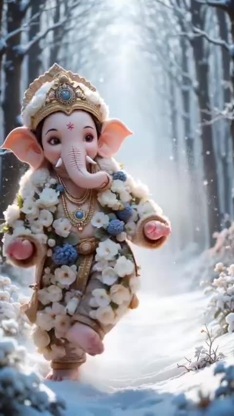 Ganeshji Pahado Mei 🥰🙏🙏🌺