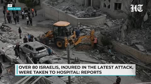 Iran Missile Hits Israeli Skyscraper, It Collapses; Nearly 100 Hurt, Death Toll Up After Attack On…