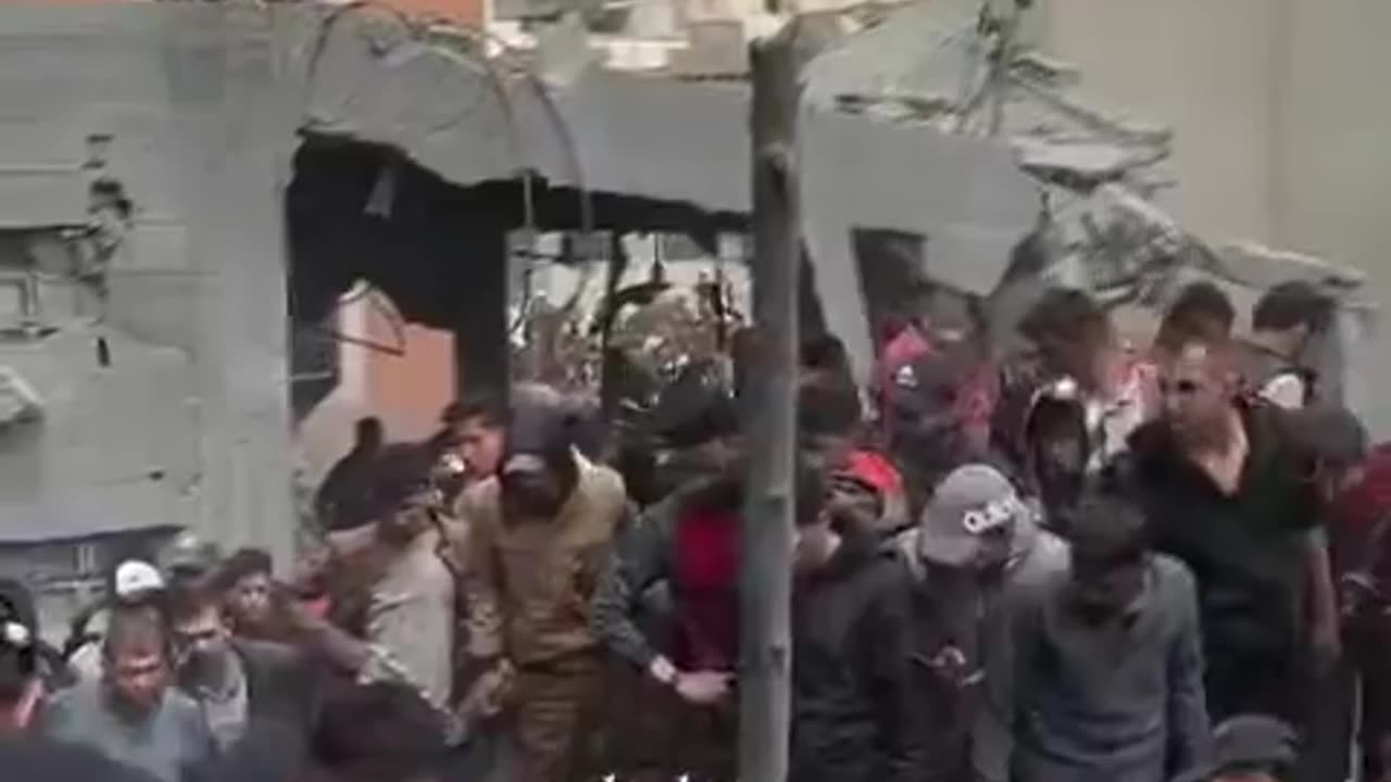 Gaza Deir al-Balah - Dozens of Hamas terrorists killed and wounded