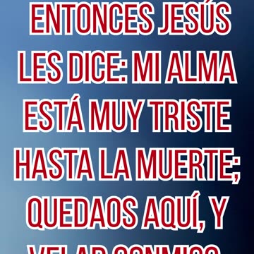 "La Angustia de Jesús en Getsemaní" Matthew 26:38 #shorts #youtube #jesus #views #ytshorts #yt