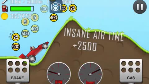 Hill Climb Racing, Monster Truck, Junkyard, 2456m