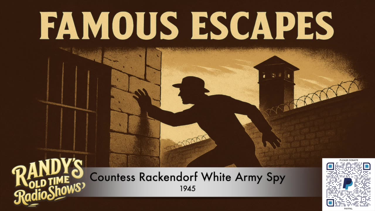 Famous Escapes 1945 Countess Rackendorf White Army Spy