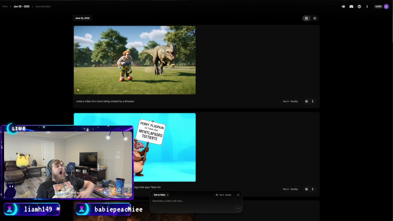 Making VEO 3 AI Videos, DROP SOME IDEAS AND A FOLLOW