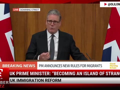 UK Prime Minister: “Becoming An Island Of Strangers”