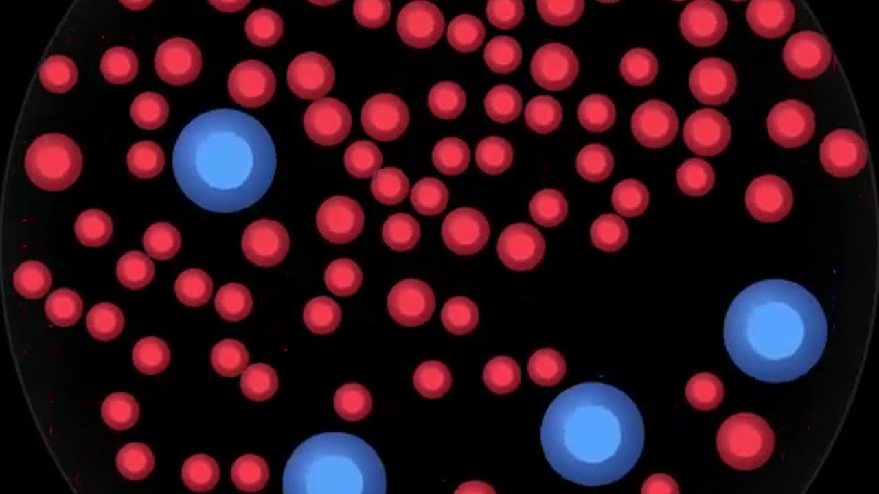 Red vs Blue Balls Game _ Oddly Satisfying Collisions