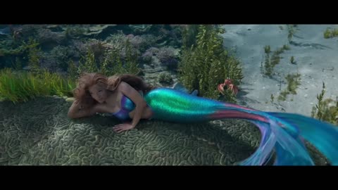 The Little Mermaid - Official 'Under the Sea' Clip (2023) Halle Bailey, Mel
