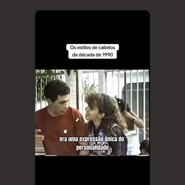 Estilo de cabelos nos anos 90