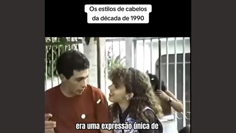 Estilo de cabelos nos anos 90