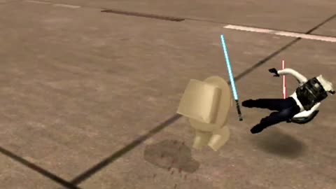 Vexst Nuro Among Us vs Cameraman GTA SA