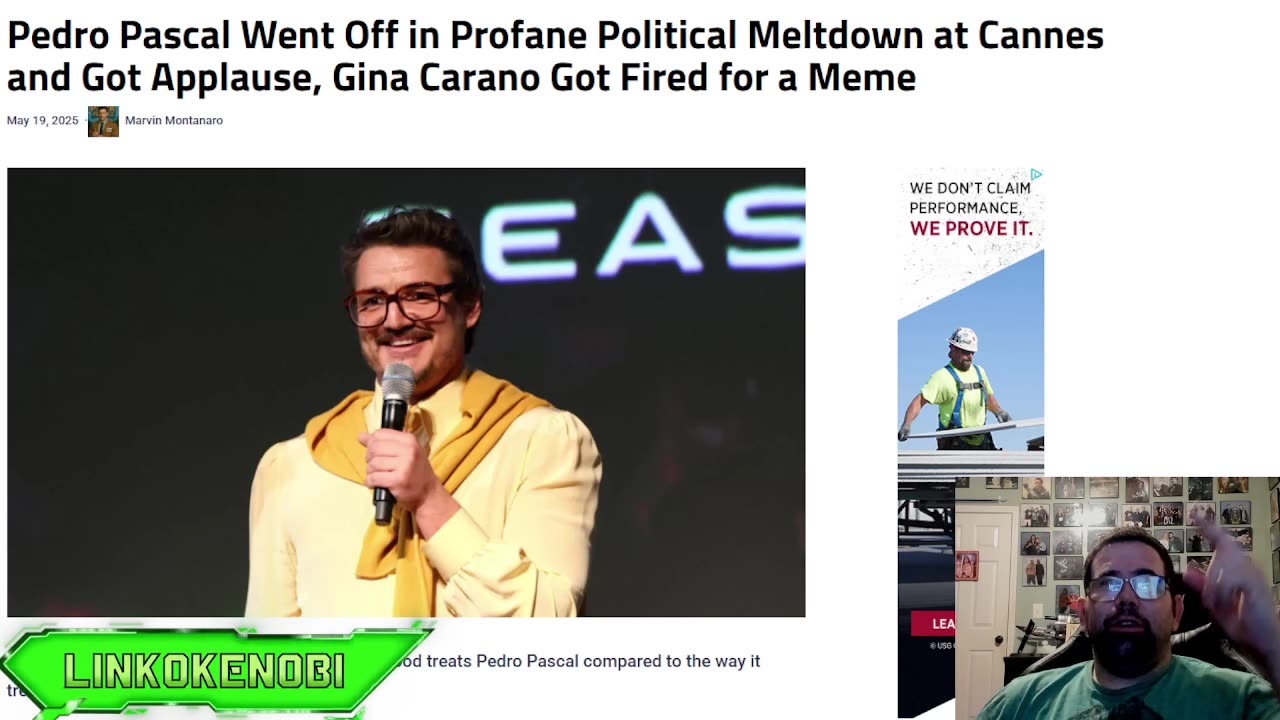 The Political Comparison Between Pedro Pascal And Gina Carano