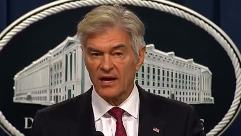 BREAKING NEWS📣 Dr. Oz announces the largest coordinated DOJ healthcare fraud takedown