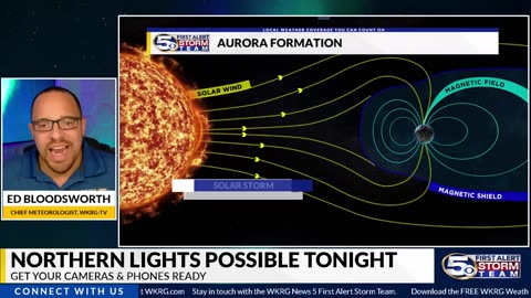 Strong Geomagnetic Storm set to drive the Northern Lights South