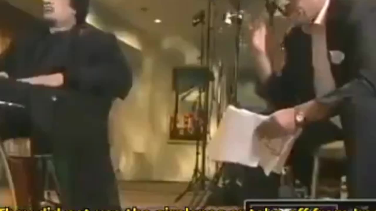 Intervista di Gheddafi sulla CNN prima della sua morte