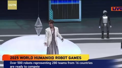 NOW - 2025 World Humanoid Robot Games opens in Beijing.