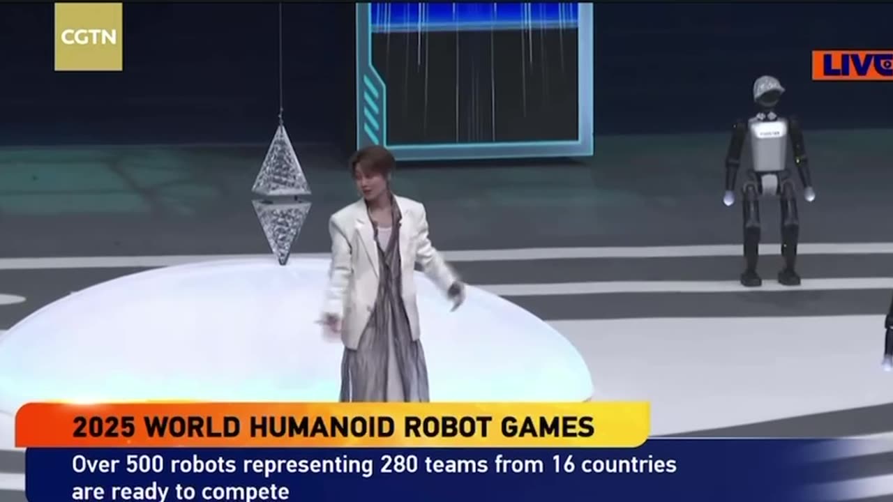 NOW - 2025 World Humanoid Robot Games opens in Beijing.