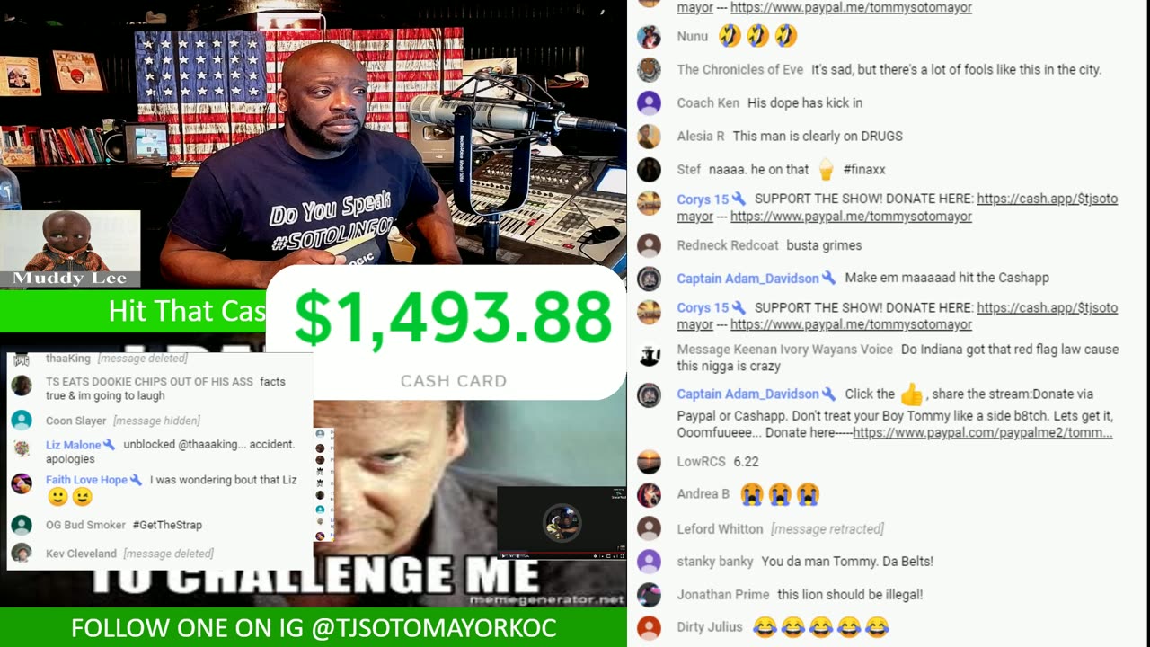Grown Black Men Sitting Around Talking About Tommy Sotomayor As If He Is The Corona Virus! LISTEN!