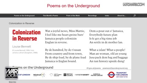 Reverse Colonization: London Underground Posts Colonization In Reverse Poems Celebrating Mass Migration Of Jamaicans To The UK