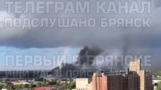 🦅💥 On the evening of June 26, strike drones of GUR hit the storage facilities for