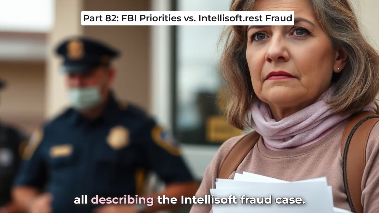 Part 82: FBI Priorities vs. Intellisoft.rest Fraud