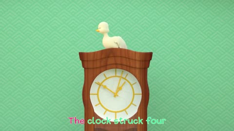 Hickory Dickory Dock Song for Kids | Fun Nursery Rhymes for Children