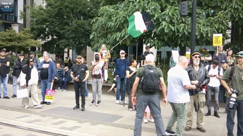 Manchester UK Britain First Protest pt 3 - 2/8/25 Enough is Enough