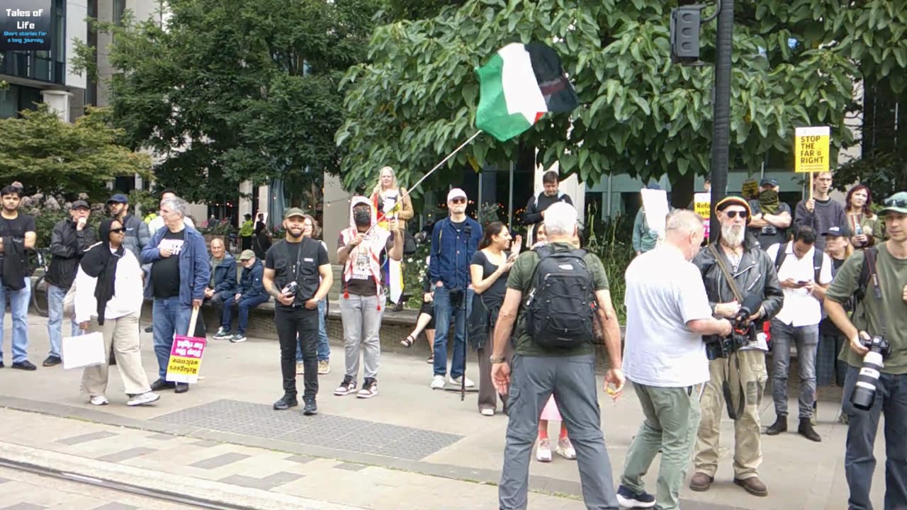 Manchester UK Britain First Protest pt 3 - 2/8/25 Enough is Enough