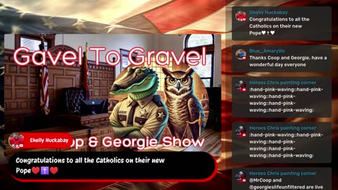 Gavel To Gravel With MrCoop And Georgie @GeorgieslifeUnfiltered @veterannation1