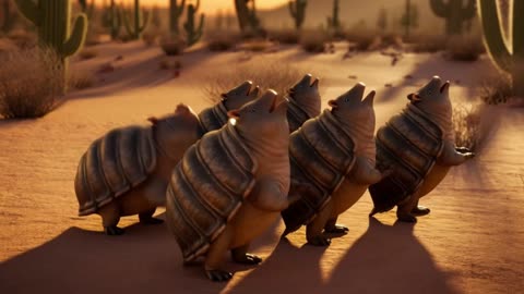 Armadillo Dance Crew Goes Full Robot Mode!