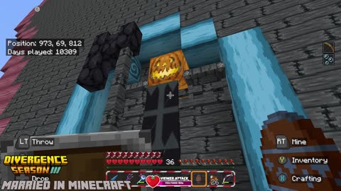 Maybe I didnt think this thru??! Season 3, EP 62 #DivergenceSMP #MiM #MarriedNMinecraft #Minecraft #XBox