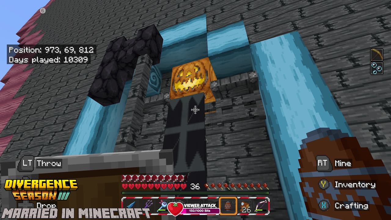 Maybe I didnt think this thru??! Season 3, EP 62 #DivergenceSMP #MiM #MarriedNMinecraft #Minecraft #XBox