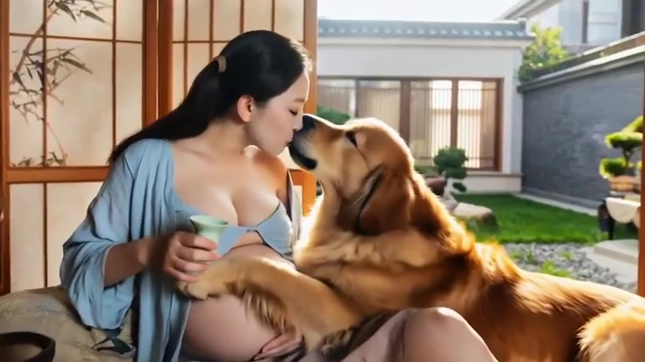 Fancy Dog at Home