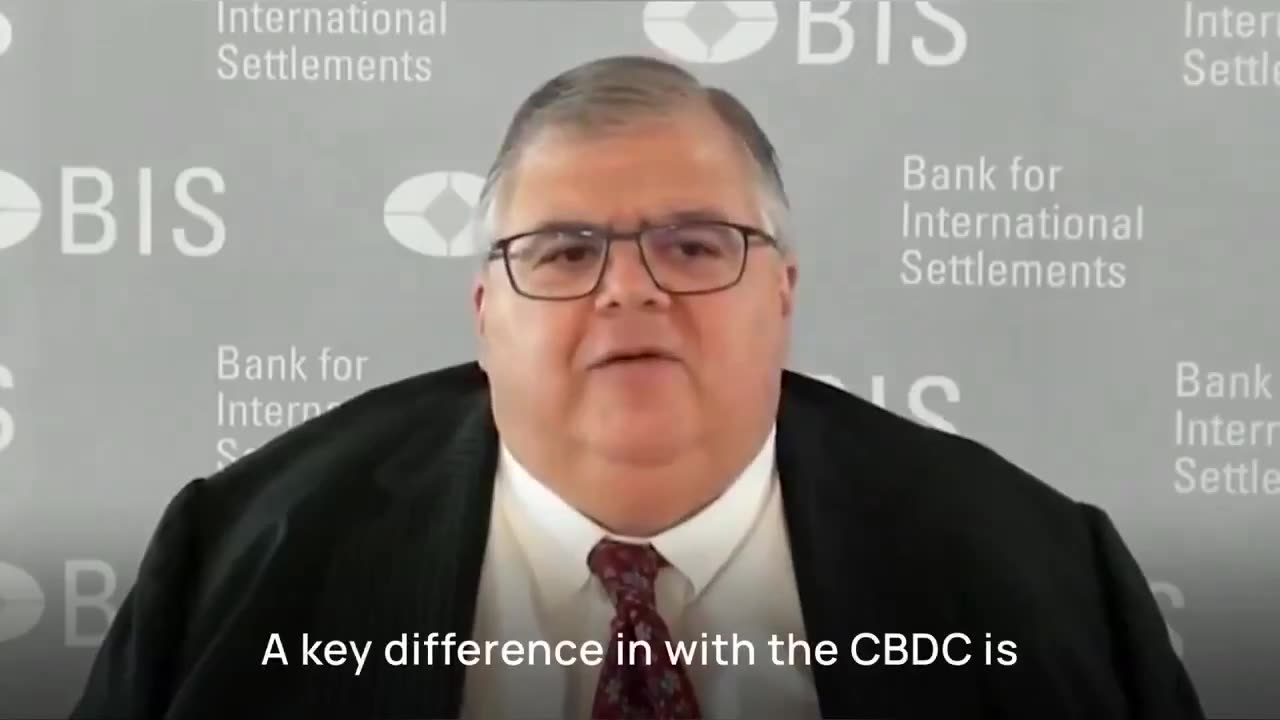 Bank of International Settlements head Agustin Carstens noting CBDCs (central bank digital currencies) can be used to MONITOR how people spend their money.