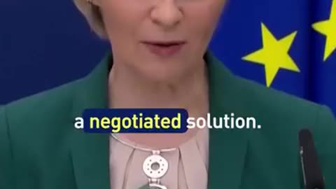 Ursula von Der Leyen UNITED STATES Tariffs 😢