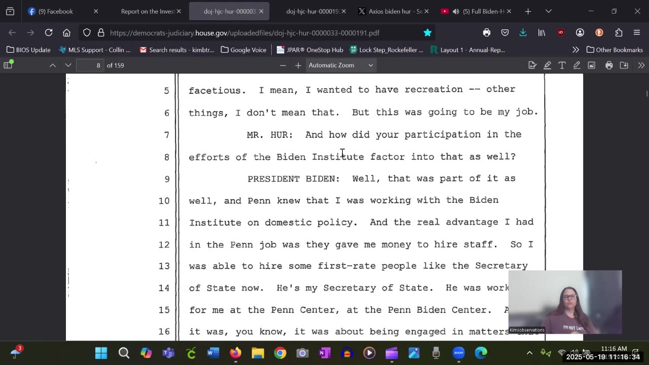 V 1-Robert Hur Classified Documents Interview with Joe Biden