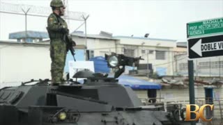 14 killed, including a guard, in prison clashes in Ecuador as some inmates escape