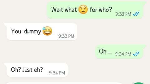 funny chat of Gf and Bf
