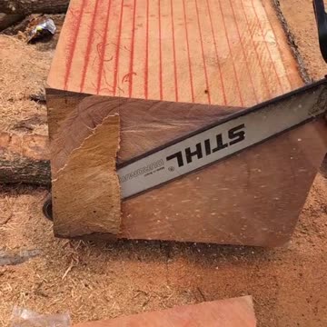 Sabias esto? #woodwork #wood #woodworking #stihl #woodworker