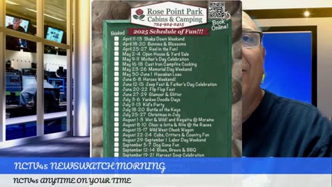 NCTV45 NEWSWATCH MORNING SAT MAY 10 2025 WITH ANGELO PERROTTA
