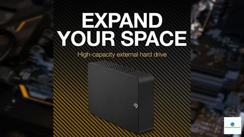 Seagate Expansion 16TB External Hard Drive HDD - USB 3.0, with Rescue Data Recovery Servic