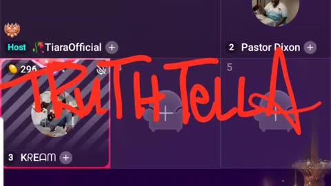 TIARA OFFICIAL PANEL ON MESSY CALLER HEAD