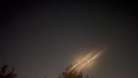The skies of Jerusalem