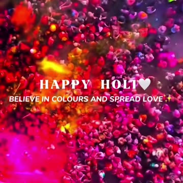 Happy Holi Guys ❤️