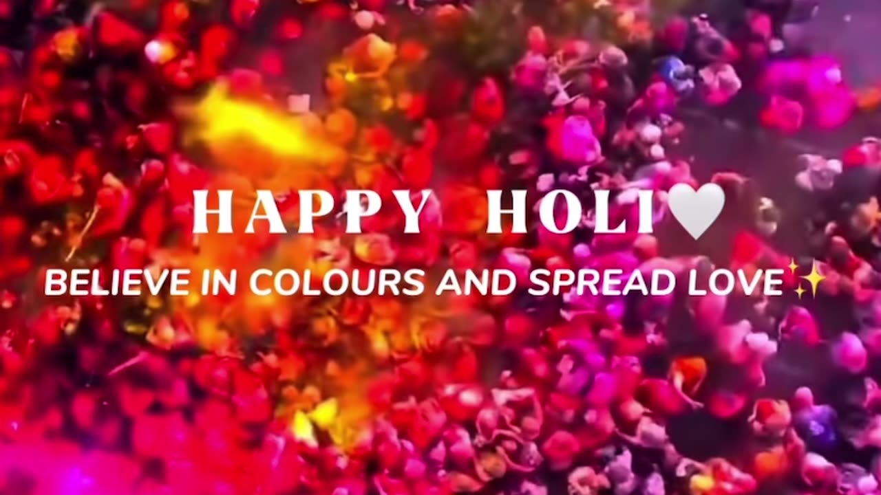 Happy Holi Guys ❤️